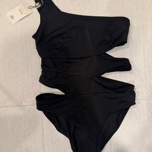 Bluebella Samar Black Swimsuit Size 6/small